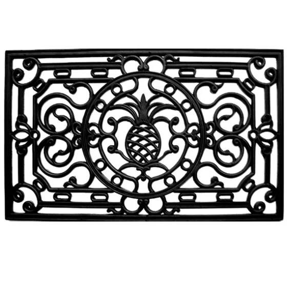Ornate Penelope Durable Rubber Doormat, 36X24 In.-Kirkland's Home Sale