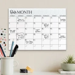 Our Month Acrylic Dry Erase Board-Kirkland's Home Shop