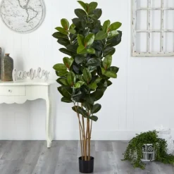 Outdoor Oak Tree In Black Nursery Planter-Kirkland's Home Flash Sale