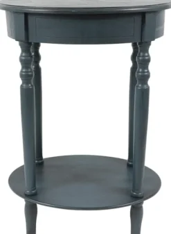 Oval Antique Navy Accent Table-Kirkland's Home Outlet