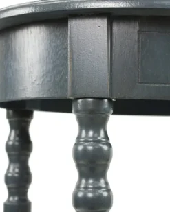 Oval Antique Navy Accent Table-Kirkland's Home Outlet