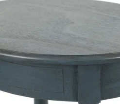 Oval Antique Navy Accent Table-Kirkland's Home Outlet