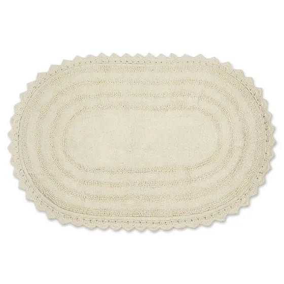 Oval Classic Crochet Bath Mat-Kirkland's Home Best Sale