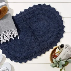 Oval French Crochet Bath Mat-Kirkland's Home Best Sale