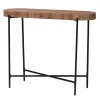 Oval Light Wood X Base Console Table-Kirkland's Home Cheap