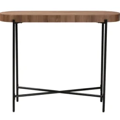 Oval Light Wood X Base Console Table-Kirkland's Home Cheap