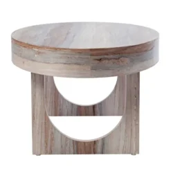 Oval Marbled Wood Coffee Table-Kirkland's Home Best