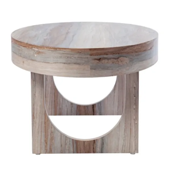 Oval Marbled Wood Coffee Table-Kirkland's Home Best