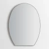 Oval Shape Raw Edge Arched Wall Mirror-Kirkland's Home Flash Sale