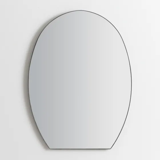 Oval Shape Raw Edge Arched Wall Mirror-Kirkland's Home Flash Sale