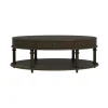 Oval Wood 2-Tier Coffee Table-Kirkland's Home New