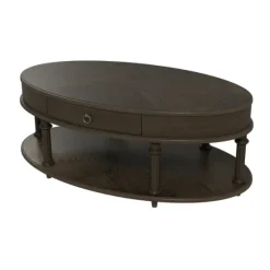 Oval Wood 2-Tier Coffee Table-Kirkland's Home New