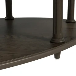 Oval Wood 2-Tier Coffee Table-Kirkland's Home New
