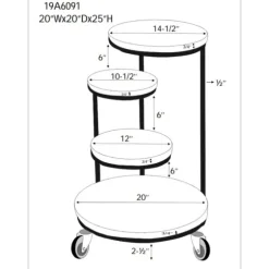 Overlapping Acacia Wood Side Table-Kirkland's Home Shop