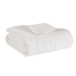 Oversized Quilted Scalloped Edge Throw-Kirkland's Home Online