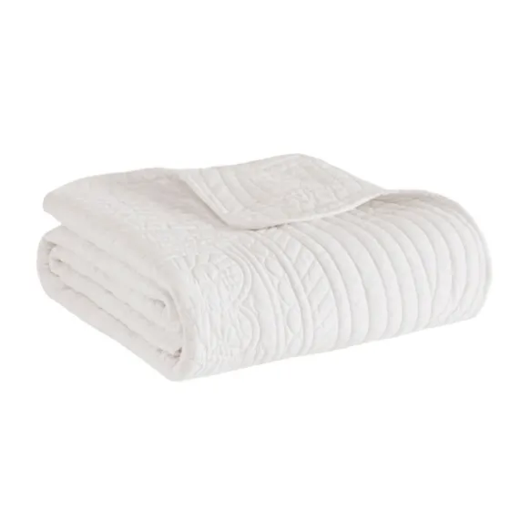 Oversized Quilted Scalloped Edge Throw-Kirkland's Home Online