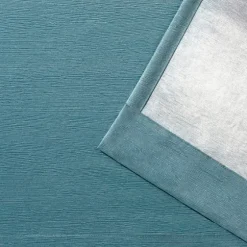 Oxford Teal Thermal Curtain Panel Set, 84 In.-Kirkland's Home Clearance