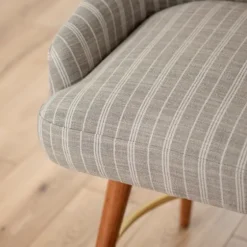 Paige Swivel Stripe Counter Stool-Kirkland's Home Store
