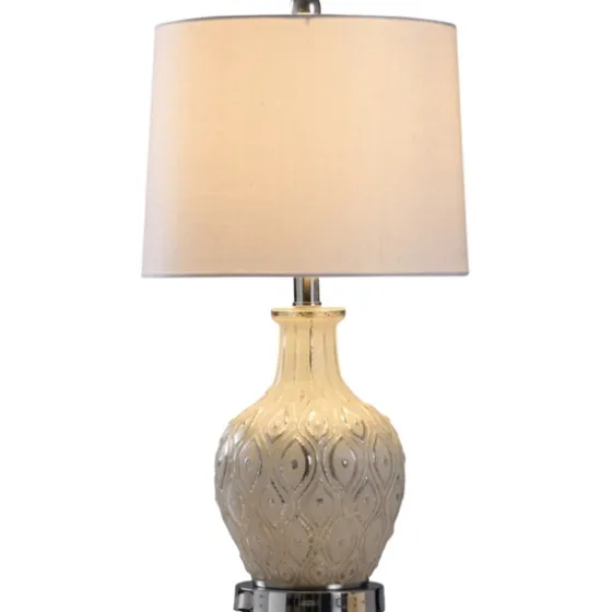 Painted Mercury Glass Table Lamp-Kirkland's Home Outlet
