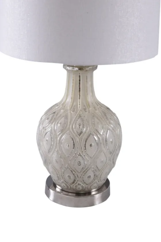Painted Mercury Glass Table Lamp-Kirkland's Home Outlet