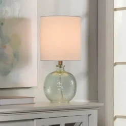Pale Blue Tinted Glass Jug Table Lamp-Kirkland's Home Store