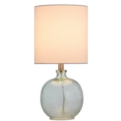 Pale Blue Tinted Glass Jug Table Lamp-Kirkland's Home Store