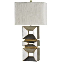 Palladium Silver Contemporary Table Lamp-Kirkland's Home Store
