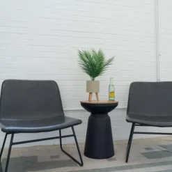 Palm Arrangement In Tan Footed Pot-Kirkland's Home Cheap