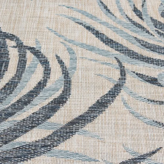 Palm Fronds Lava Indoor/Outdoor Area Rug, 5X7-Kirkland's Home Hot