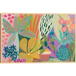 Palm Heavan Framed Canvas Art Print-Kirkland's Home Discount