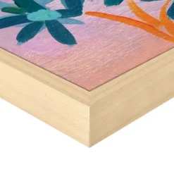 Palm Heavan Framed Canvas Art Print-Kirkland's Home Discount
