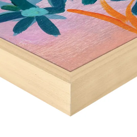 Palm Heavan Framed Canvas Art Print-Kirkland's Home Discount