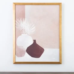 Palmettos And Pots Framed Art Print-Kirkland's Home Best Sale