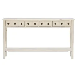 Paloma Cream 4-Drawer Console Table-Kirkland's Home Online