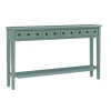 Paloma Teal 4-Drawer Console Table-Kirkland's Home Hot