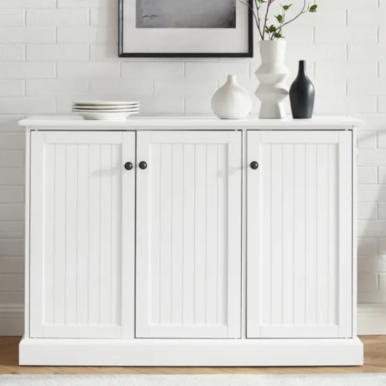 Paneled 3-Door Sideboard Cabinet-Kirkland's Home Cheap
