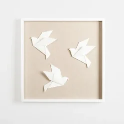 Paper Origami Birds Shadowbox Wall Plaque-Kirkland's Home Best Sale