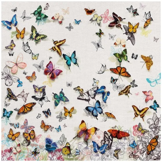 Papillon Canvas Art Print-Kirkland's Home Fashion