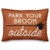 Park Your Broom Outside Halloween Pillow-Kirkland's Home Outlet