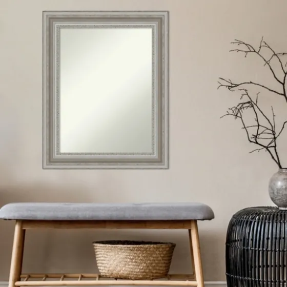 Parlor Silver Framed Wall Mirror-Kirkland's Home Clearance
