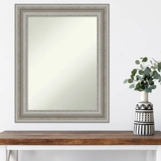 Parlor Silver Framed Wall Mirror-Kirkland's Home Clearance