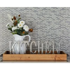 Parquet Fir Wood Decorative Tray-Kirkland's Home Fashion