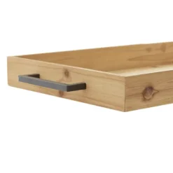 Parquet Fir Wood Decorative Tray-Kirkland's Home Fashion
