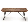 Parquet Willa Metal Base Coffee Table-Kirkland's Home Online
