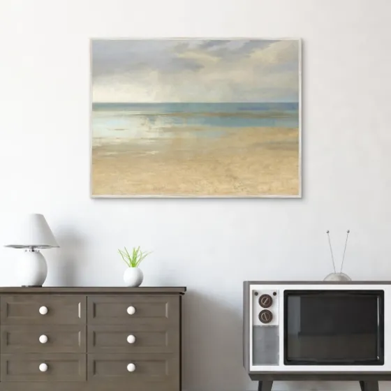 Pastel Seascape Framed Canvas Art Print-Kirkland's Home Discount