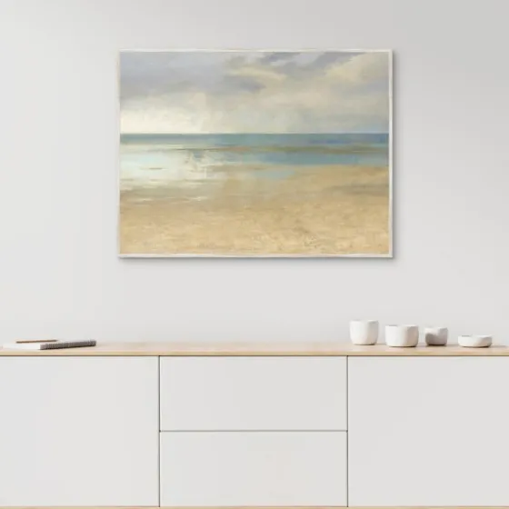 Pastel Seascape Framed Canvas Art Print-Kirkland's Home Discount