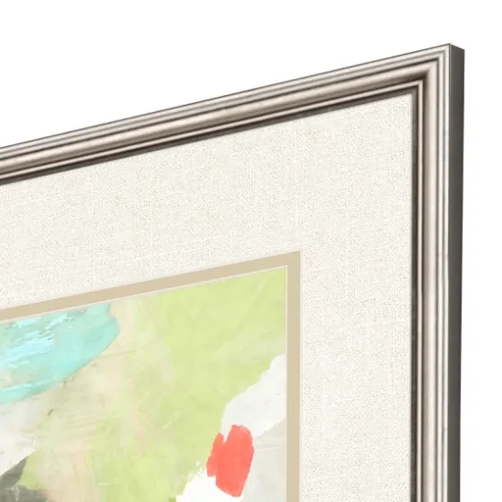 Pastel Splash Framed Art Prints, Set Of 4-Kirkland's Home Outlet