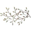 Patina Blowing Leaves Metal Wall Plaque-Kirkland's Home Sale