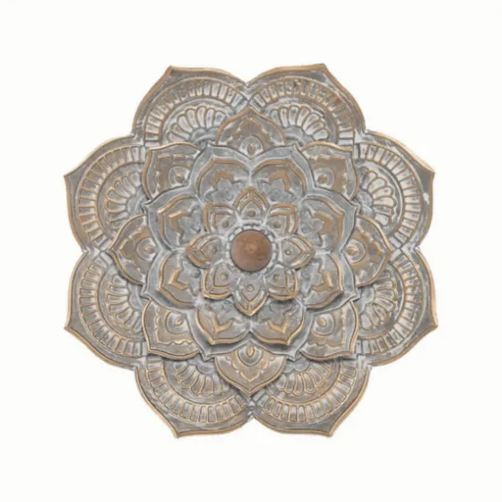 Patina Finish Metal Flower Large Wall Plaque-Kirkland's Home Flash Sale