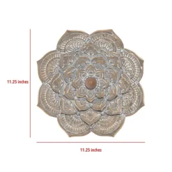 Patina Finish Metal Flower Large Wall Plaque-Kirkland's Home Flash Sale